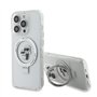 CG Mobile Karl Lagerfeld Magsafe Ringstand Coque avec têtes Karl & Choupette pour iPhone 15