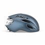 MET Manta MIPS Vélo Hel Unisexe, Bleu Marine argenté Mat, M