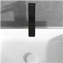 Mitigeur pour lavabo surélevé Villeroy & Boch Architectura Square, robinet avec bonde à poussoir, robinet de lavabo à économie d