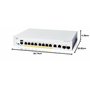Cisco Commutateur Intelligent Cisco Catalyst 1200-8FP-2G, 8 Ports GE, PoE complète, Ports combinés 2x1GE, Garantie limitée à Vie