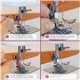 ALFA Protège-Doigts pour Machine à Coudre, Métal, Gris, Normal