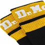 Dr. Martens Chaussettes en mélange de coton avec logo athlétique pour adultes, noir/jaune, taille S/M, noir/jaune, S/M