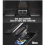 JBL BassPro Lite - Caisson de Basse Voiture Amplifié, Subwoofer Actif Ultra-Compact sous Siège avec Amplificateur Intégré, Conne