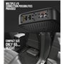 JBL BassPro Lite - Caisson de Basse Voiture Amplifié, Subwoofer Actif Ultra-Compact sous Siège avec Amplificateur Intégré, Conne