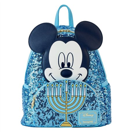 Loungefly - Mini Sac A Dos Disney - Mickey Happy Hanukkah - 0671803472617