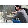 RYOBI Brosse 4V USB Lithium 2 vitesses Idéal pour nettoyer facilement les éviers, les cabines de douche - Livrée avec 1 brosse m
