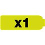 RYOBI Brosse 4V USB Lithium 2 vitesses Idéal pour nettoyer facilement les éviers, les cabines de douche - Livrée avec 1 brosse m