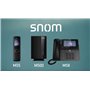 Snom M55 TéLéPhone sans Fil NuméRique DECT - Grand ÉCran Couleur 2,4-6 Touches Programmables - Batterie Longue Durée - Comp
