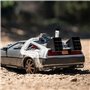 Jada Toys - Time Machine - Back to The Future 3 - Voiture Miniature en métal - 1:24 - Portes ouvrantes - Lumière LED - Version a