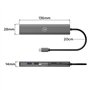 Mobility Lab – Hub Adaptateur USB-C 7 en 1 100W – Port HDMI, 1 Port USB-C, 2 Ports USB 3.0, Ethernet, Lecteur de Carte SD et Mic