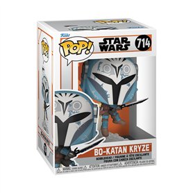 Funko Pop! Star Wars: The Mandalorian – Bo-Katan with Darksaber​ and Jet Pack - Figurine en Vinyle à Collectionner - Idée de Cad