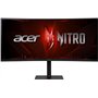 Acer Nitro XV345CURV3 Moniteur de Jeu 34" (86 cm écran) QHD, 180 Hz DP/TypeC, 100 Hz HDMI, 1 ms / 0,5 ms (GTG, Min.), HDMI 2.0, 