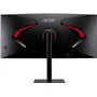 Acer Nitro XV345CURV3 Moniteur de Jeu 34" (86 cm écran) QHD, 180 Hz DP/TypeC, 100 Hz HDMI, 1 ms / 0,5 ms (GTG, Min.), HDMI 2.0, 