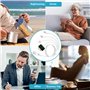 4 en 2 Câble pour Chargeur Apple Watch, Chargeur Watch USB C 1M Cable Apple Watch avec Lightning/USB C/iWatch/Micro pour Apple W