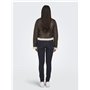 ONLY Veste en Similicuir Vestes Col Italien Mole L Mole L
