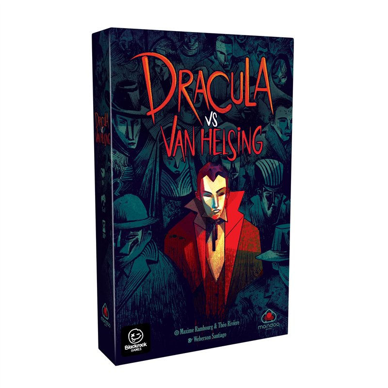 Blackrock Dracula VS Helsing - Jeu de société - Jeu Deux Joueurs - affrontement en Duo - 10 Ans et Plus - Duel stratégique et Ta