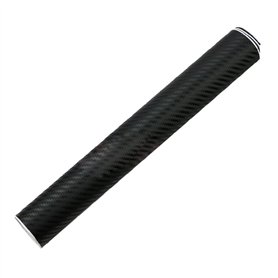 Autocollant universel pour ordinateur portable 3D en fibre de carbone durable Noir Bonne vue pour ordinateur portable 17" Accs