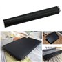 Autocollant universel pour ordinateur portable 3D en fibre de carbone durable Noir Bonne vue pour ordinateur portable 17" Accs
