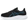 Asics Patriot 13 GS Sneaker, Black Teal Blue, 36 EU