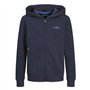 JACK&JONES JUNIOR JJGREAT B2S Logo Sweat Zip Hood JNR, Veste Sweat,
