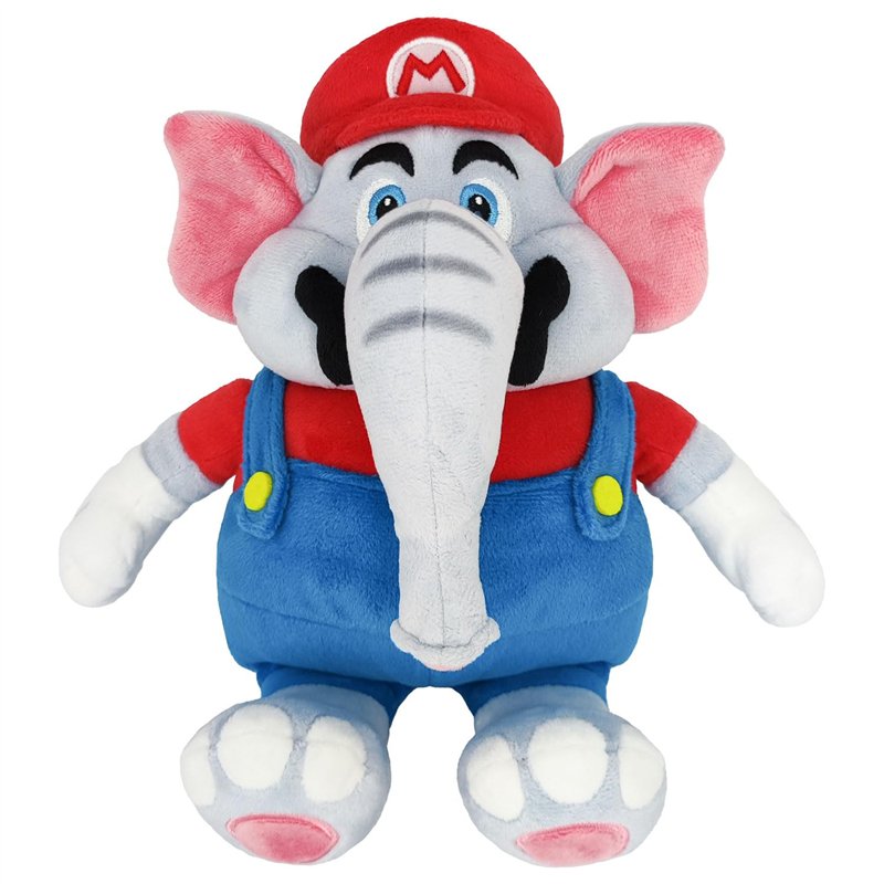 Nintendo Together+ - Peluche Super Mario Wonder - Mario Elephant 27 cm