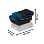 Bosch Professional 18V System lampe sans-fil GLI 18V-800 (avec 800 lumens, 20 LED, tête pivotante sur 360° et inclinable sur 180