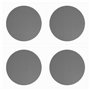eMagTech Lot de 4 housses anti-poussière circulaires en maille de nylon pour ventilateur de ventilation compatible avec console 
