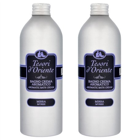 Tesori d'Oriente Mirra Bain moussant 500 ml x2