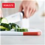 Tefal Planche à découper plastique, Antidérapante, Compatible lave-vaisselle, Robuste, Poignée, Rainure à jus, Fresh Kitchen K20