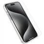 Otterbox Pack de Protection pour iPhone 15 Pro Max; Coque de Protection Fine Symmetry Clear MagSafe, Protecteur d'écran Premium 