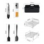 Ninja Foodi Accessoires de Friteuse à Air Chaud 2025 AF500EU AF400EU, AF300EU, Double Stack XL SL400EU Accessoires Moule en Sili