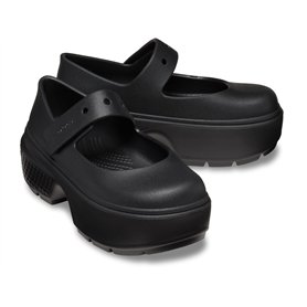 Crocs Stomp Mary Jane Chaussures Noires pour Femmes - EUR 38-39