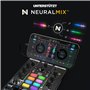 Reloop Mixtour Pro - Contrôleur DJ tout-en-un ultra-portable de haute qualité à 4 platines avec interface audio