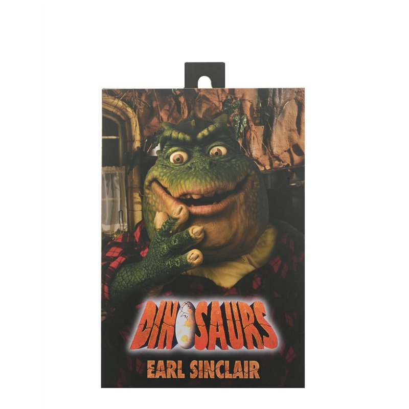 NECA Figurine d'action Dinosaures Earl Sinclair 18 Cm