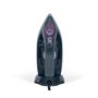 Livoo - Fer à repasser sans fil DOM483 – avec ou sans fil, semelle céramique, 2200W, capacité 350 ml, thermostat réglable, débit
