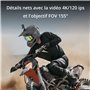 DJI Bundle Double écran Action 2 (128 Go) & Étui de Protection Magnétique - Caméra d'action avec Un Module d'Extension de Batter