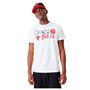 New Era NBA Infill Graphic Chicago Bulls T-Shirt à Manches Courtes pour Homme Blanc - Marque EAN : 0196819084390 - Taille M