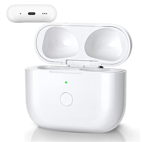 USB-C Boîtier de Charge Compatible avec Air pod 3rd Génération, Remplacement Original de Type-C Boîtier Recharge sans Fil,Étui d