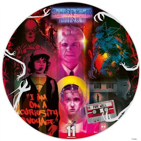 Ravensburger - Puzzle rond 500 pièces - Phénomènes surnaturels / Stranger Things - Adultes et enfants dès 10 ans - Puzzle de qua