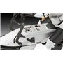 Revell 06786 Speeder Bike : The Mandalorian Maquette en plastique non construit/non peinte à l'échelle 1/12, blanc