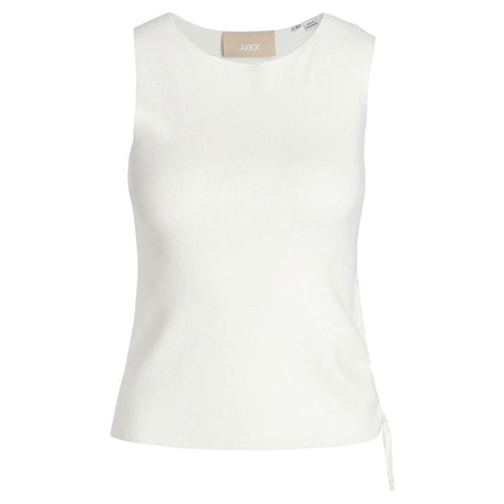 Jack & Jones Jxdahlia Top Knit Débardeur pour Femme Blanc - Marque EAN : 5715514254560 - Taille XS