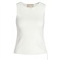 Jack & Jones Jxdahlia Top Knit Débardeur pour Femme Blanc - Marque EAN : 5715514254560 - Taille XS