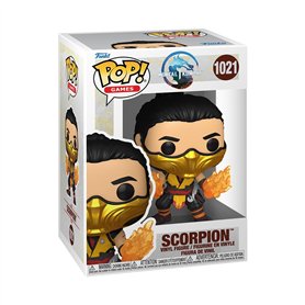 Funko Pop! Games: MK1- Scorpion - Mortal Kombat Game Franchise - Figurine en Vinyle à Collectionner - Idée de Cadeau - Produits 