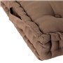 Atmosphera - Coussin de Sol Taupe 40x40 cm