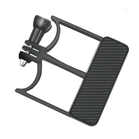 Levigo Adaptateur de cardan compatible avec DJI Osmo 6/5/4/3, adapté pour DJI Action 4, pour caméra de sport GoPro Series