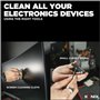 Konix Kit de Nettoyage Multifonctionnel 19 en 1 pour appareils Photo, claviers, écouteurs, Ordinateurs, Smartphones et tablettes