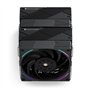 Thermalright Phantom Spirit 120 EVO Refroidisseur d'air CPU 7 × 6 mm, double ventilateur PWM 2150 tr/min, pour AMD AM4 AM5/Intel