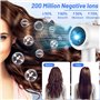 Seche Cheveux Professionnel Pour Un SéChage Rapide, Seche Cheveux Ionique NéGatifs 200 Millions Avec Moteur Haute Vitesse 110 00