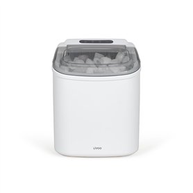 Livoo – Machine à glaçons DOM484 – Capacité 12kg/jour, taille moyenne, 9 cubes en 6-13 min, réservoir 1,2L, capacité 600g, indic