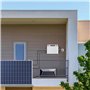 VEVOR Micro Onduleur Solaire Lié au Réseau 800 W Micro-onduleur Solaire Étanche IP65 Alliage d'Aluminium Tension CC 18-50 V avec